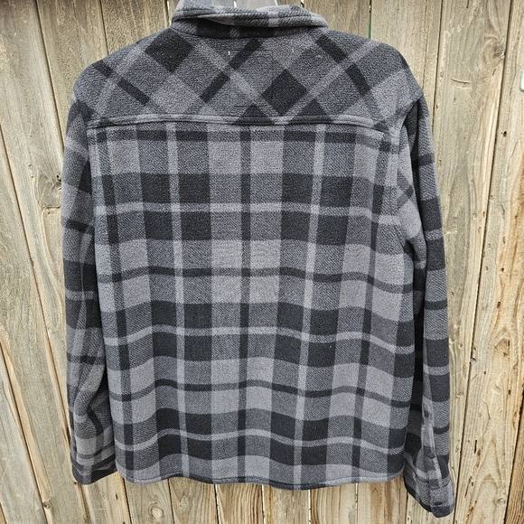 Voyager Men's Black and Gray Plaid Jacket Size M - Picture 13 of 16